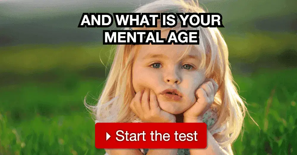 Mental Age Test What Is Your Mental Age InterMadness