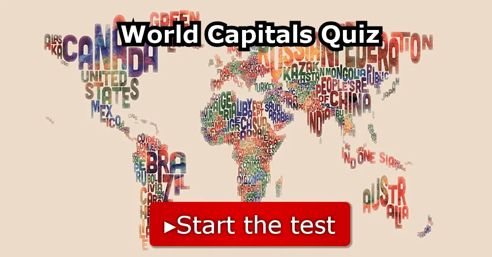 World Capitals Quiz   World Capitals Quiz En 